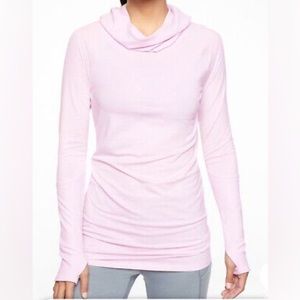Athleta Essence Tunic, hooded, Womens S, lilac